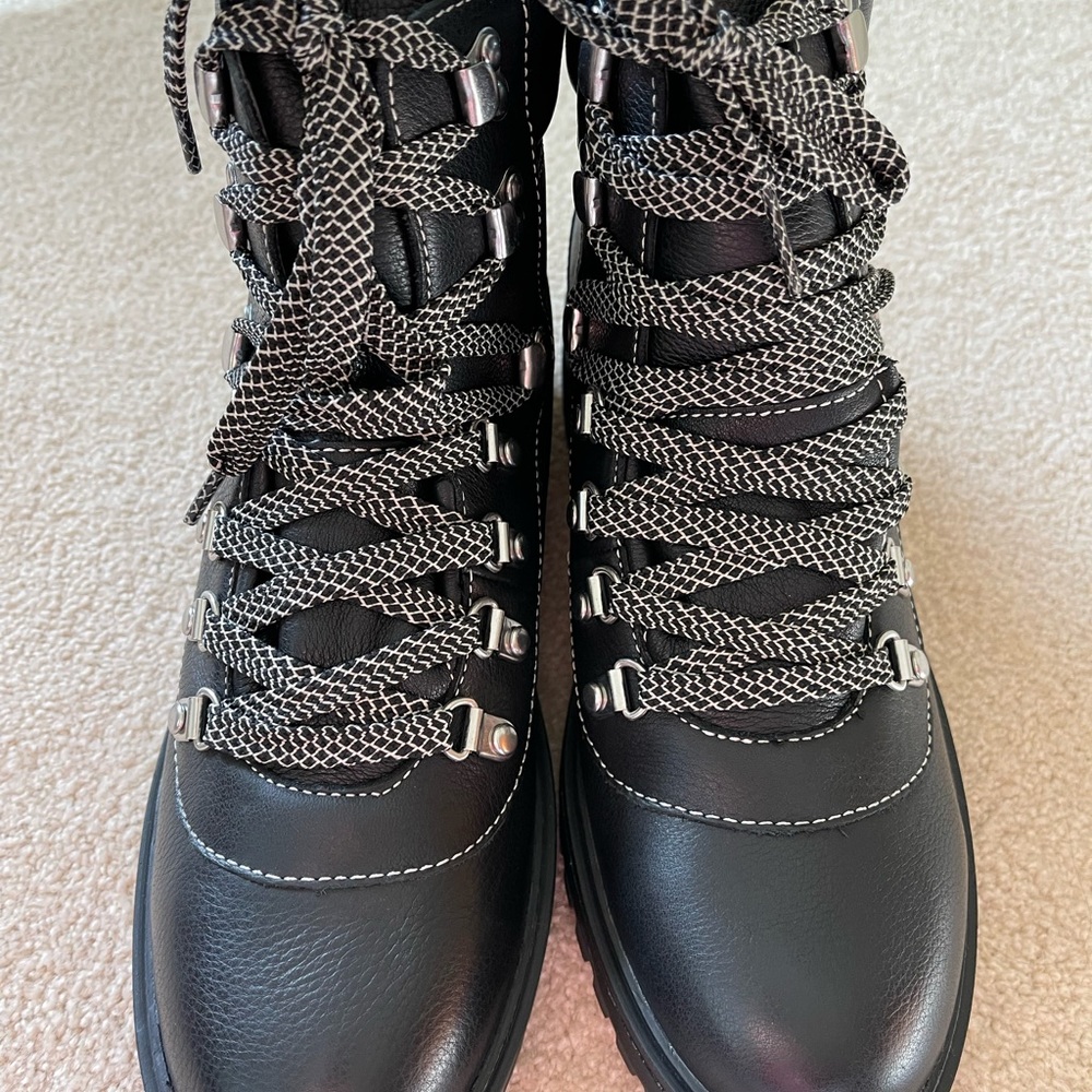 J Crew leather hiker boots - Picture 5 of 5